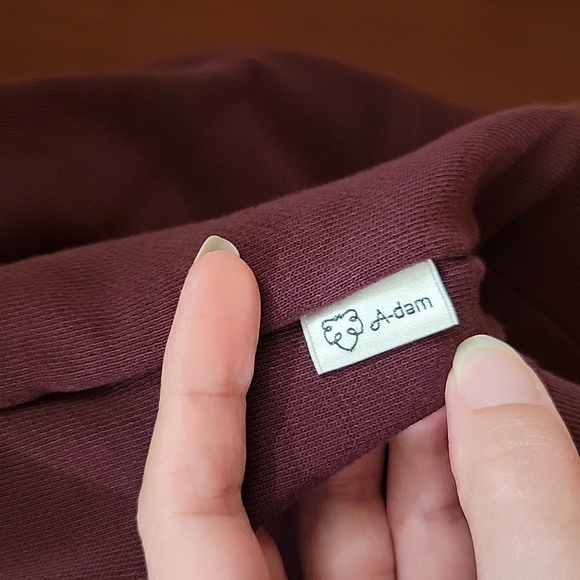 A-dam | Maroon Lucky Cat Pullover Sweatshirt - Men's size M - Picture 3 of 8